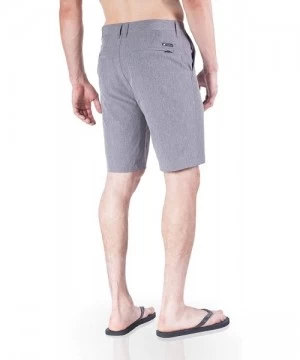 Board Shorts Mens Hybrid Quick Dry Board Shorts/Walk Short Size 30-44 - Solid Charcoal - CE17YG0Y309