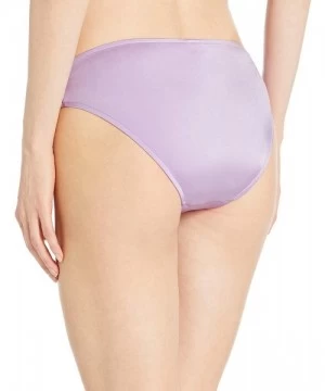 Tankinis Women's Gathered Front Retro Bikini Bottom Swimsuit with Full Coverage - Shine on Lilac - CJ18KH52IHY