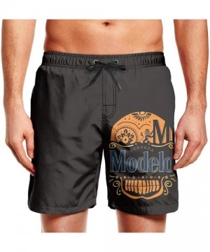 Board Shorts Quick-Dry Mens Swim Trunks Swim Beach Board Shorts - Cerveza Modelo Wallpaper - CM196GYCQEA