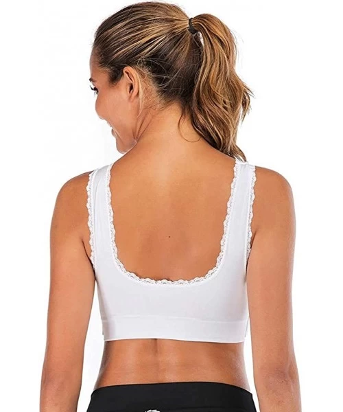 Cover-Ups Instacomfort Wireless Lace Liftbra - White - CM1986XKZOA