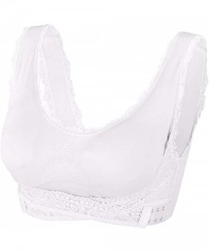 Cover-Ups Instacomfort Wireless Lace Liftbra - White - CM1986XKZOA