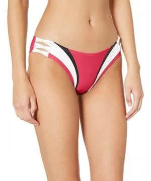 Bottoms Womens Dixie Lace Up Swim Bottom - Rio Red - C718RZHEKEA