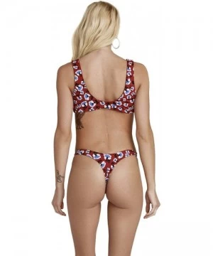 Bottoms Seamless Thong High-Leg Bikini Bottom - Glamazon Leopard - CI18NYUDICE