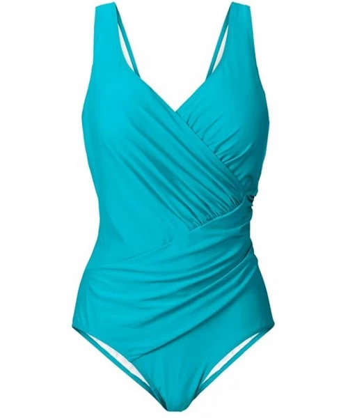 One-Pieces One Piece Swimsuit for Women Ladies Plus Size Body Suit Push Up Bathing Suit - Re - CO18S78H20S