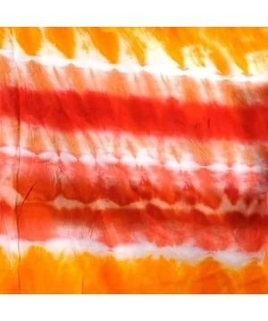 Cover-Ups Women's Summer Casual T Shirt Dresses Beach Cover up Tank Hand Tie Dye - Pumpkin Orange_v7 - CB11S8RIQG9