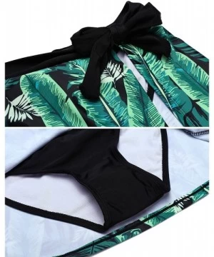 Cover-Ups Women Swimsuit Sexy Detachable Padded Push Up Bikini Set Two Piece - Bikini Set-green2 - CR18TWN7SW9