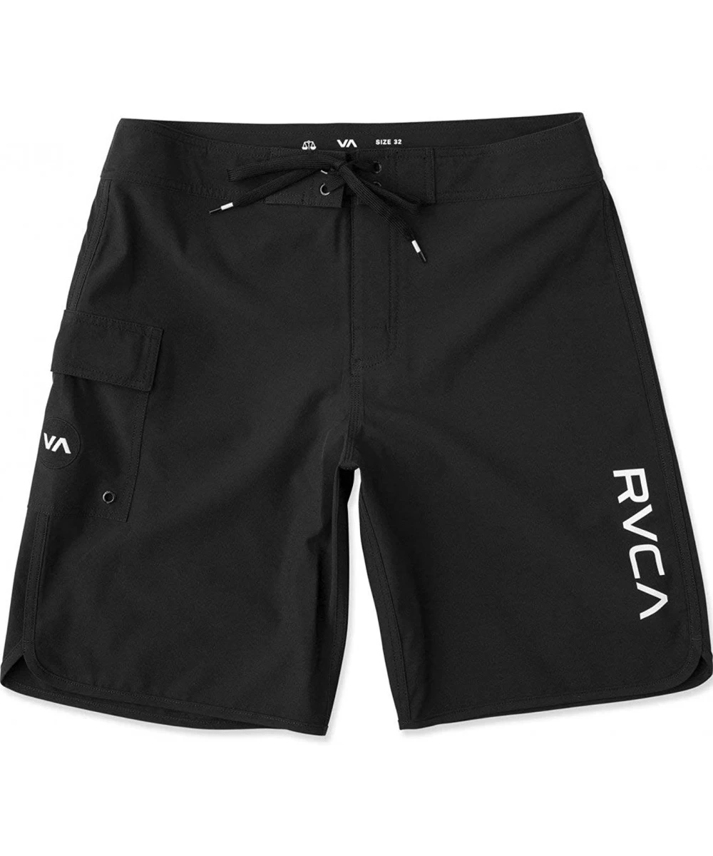 Board Shorts Men's Eastern 20" Trunk - All Black - C5183RAASEO