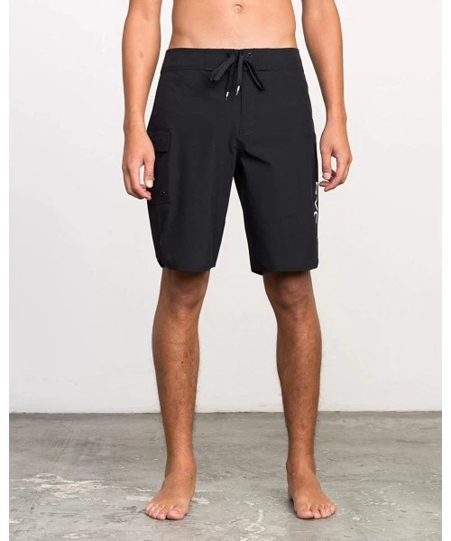 Board Shorts Men's Eastern 20" Trunk - All Black - C5183RAASEO