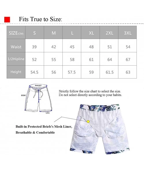 Board Shorts Men's Camouflage Printing Quick Dry Beach Board Shorts Swim Trunks - Abstract 9 - CO18NWUIRSI