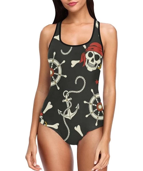 One-Pieces Unique Custom One Piece Swimsuit Swimwear Bathing Suit for Women Juniors (XS-3XL) - Multi 15 - CK18EEGKAED