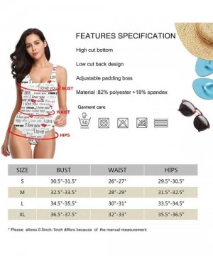 One-Pieces Womens Swimwear One Piece Swimsuit Sexy Biniki Backless Bath Suit Monokini - Color9 - CQ199ROU3AM