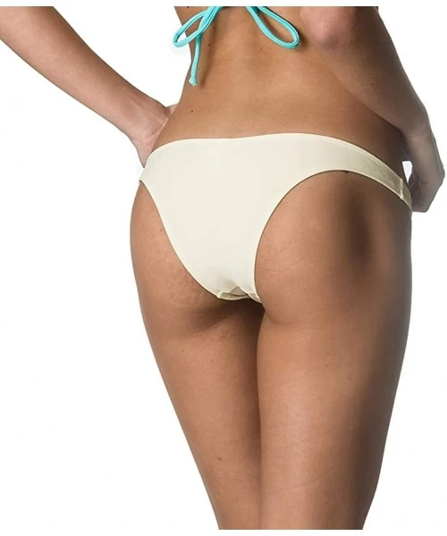 Tankinis Coqueta Sweet Heart Brazilian Bikini Bottom Hipster Swimsuit BLUERAY - Ivory - CE129X9IEKN