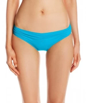 Bottoms Women's Hipster Bikini Bottom Swimsuit - So Soft Cerulean - C612NZU0TKK