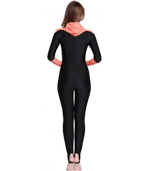 One-Pieces Full Body Swimsuit Swim Suit Full Coverage - Long Legs Long Sleeves for Women UV Sun Protection One Piece Rash Gua...