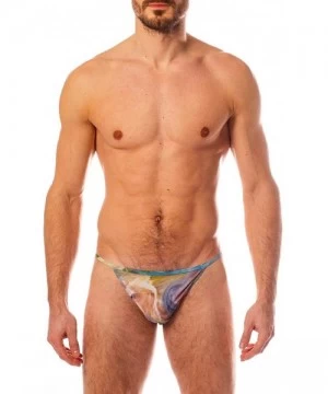 Briefs Tahiti Tan Through Swim Tanga - C118CGCG5WX