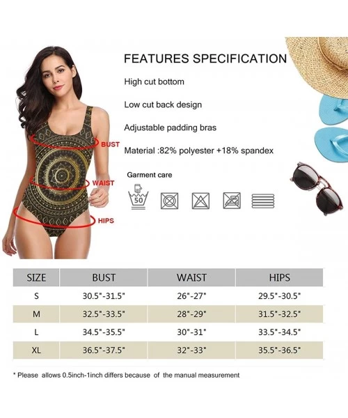 One-Pieces Womens Swimwear One Piece Swimsuit Sexy Biniki Backless Bath Suit Monokini - Color10 - C4199RON0EH