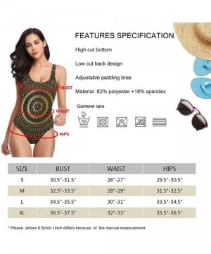 One-Pieces Womens Swimwear One Piece Swimsuit Sexy Biniki Backless Bath Suit Monokini - Color10 - C4199RON0EH