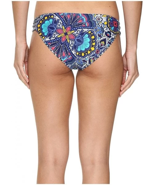 Bottoms Women's Free Spirit Reversible Surf Rider Bikini Bottom - Midnight - C712MYYBSPR