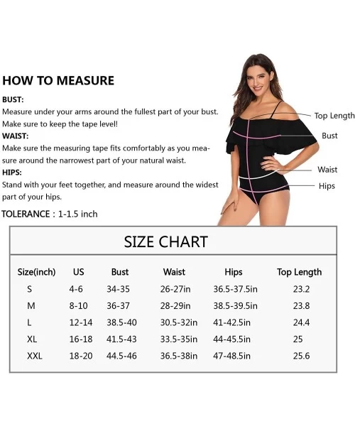 One-Pieces Women Sexy One Piece Monokini Flag Pattern Print Ruffled Off Shoulder Flounce Bikini Set Swimsuits - Flag 7 - CI19...