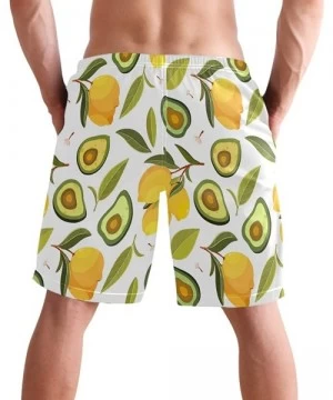 Trunks Fashion Mens Swim Trunks Cool Quick Dry Board Shorts Bathing Suit with Side Pockets - Multi17 - CI199G8XQHS