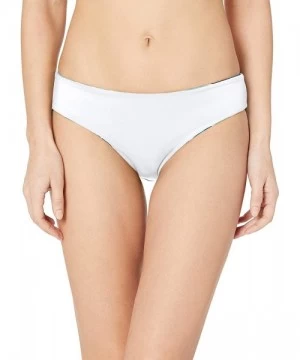 Tankinis Womens La Jolla Reversible Bottom - White - C018ETUL34L