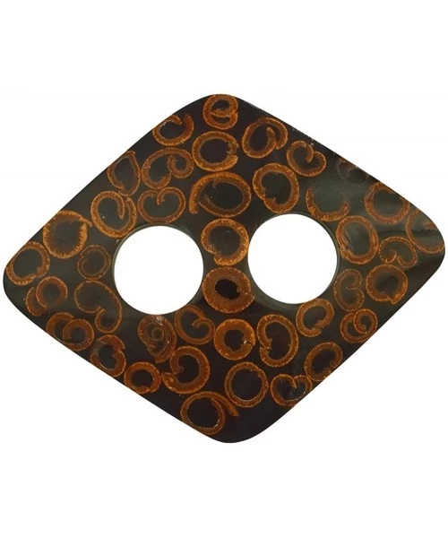 Cover-Ups Inlaid Cinnamon Sarong Ties - Rectangle - CG116IK2033