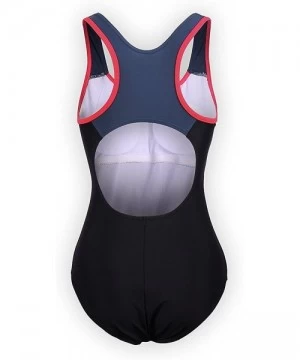 Racing Women's Sports One Piece Swimsuit Racerback Athletic Pro Swimwear Plus Size Boyleg Racing Training Sports Monokini - 3...