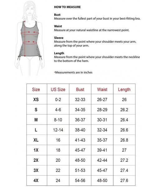 Rash Guards Ella Mae Women's Swimwear Tankini Swim Top | Swim Shirt (S-3X) Full Coverage | UPF 50+ - Night Garden - CZ190H7M5U2