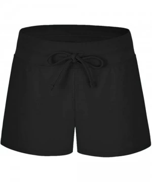 Racing Women's Swimswear Tankini Swim Briefs Swimsuit Bottom Boardshorts Beach Trunks - Size Improved-black - CQ18R8ZI65X