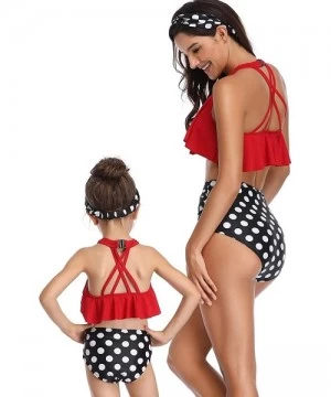 Sets Mommy and Me Matching Two Piece Bikini Swimsuits - Color 1 - CC18NAA09YO