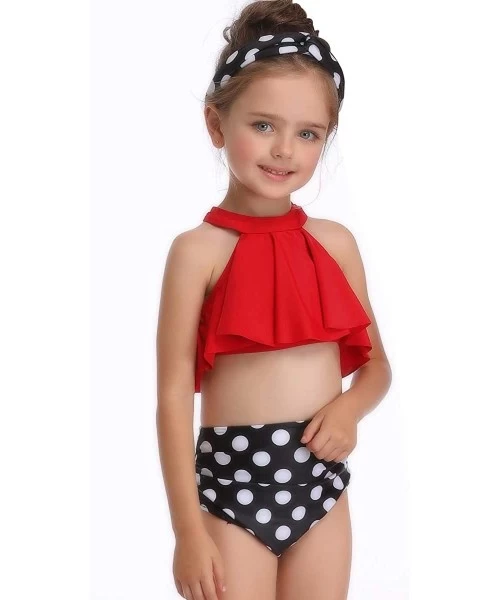 Sets Mommy and Me Matching Two Piece Bikini Swimsuits - Color 1 - CC18NAA09YO