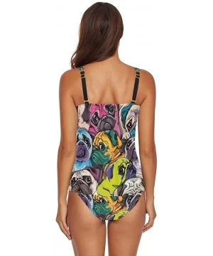 Sets Women's Sexy Tankini Unicorn Swimsuit Quick Dry Print Swimwear 2 Pieces Sets Bathing Suits M 2030006 - 2030106 - C819994...