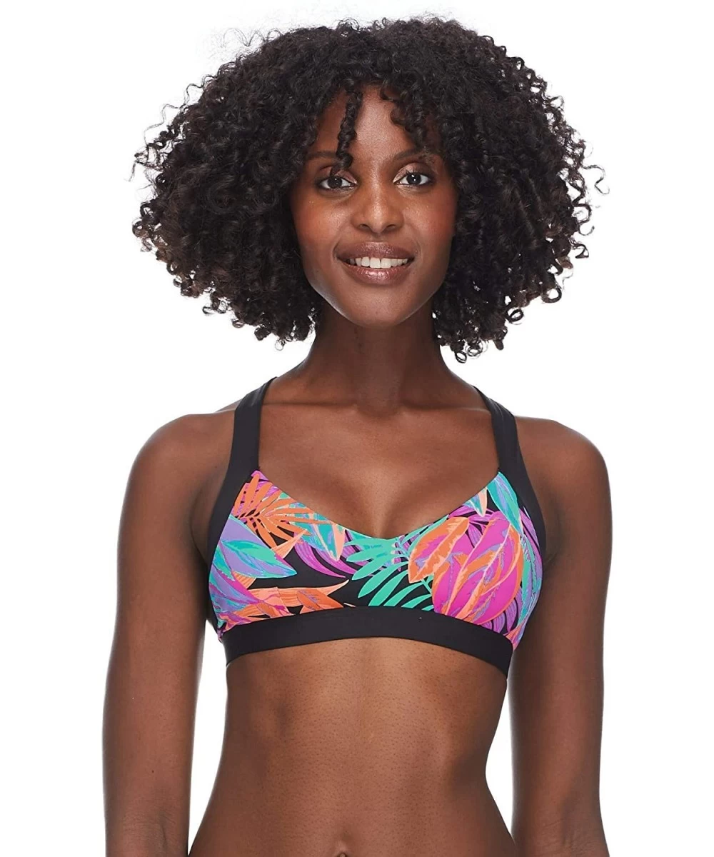 Sets Women's Tobia Wide Band Triangle Bikini Top Swimsuit - Borneo Floral Print - CP18I9AW6WX