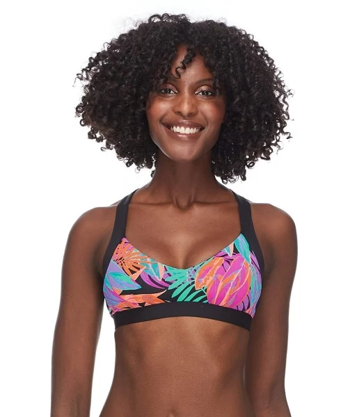 Sets Women's Tobia Wide Band Triangle Bikini Top Swimsuit - Borneo Floral Print - CP18I9AW6WX