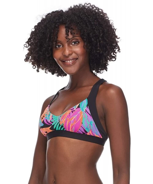 Sets Women's Tobia Wide Band Triangle Bikini Top Swimsuit - Borneo Floral Print - CP18I9AW6WX