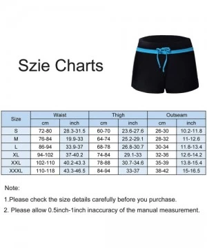 Board Shorts Women Swim Shorts with Drawstring-Adjustable Quick Dry Stretch Tankini Bottom Board Short - CA18ULMQIYO