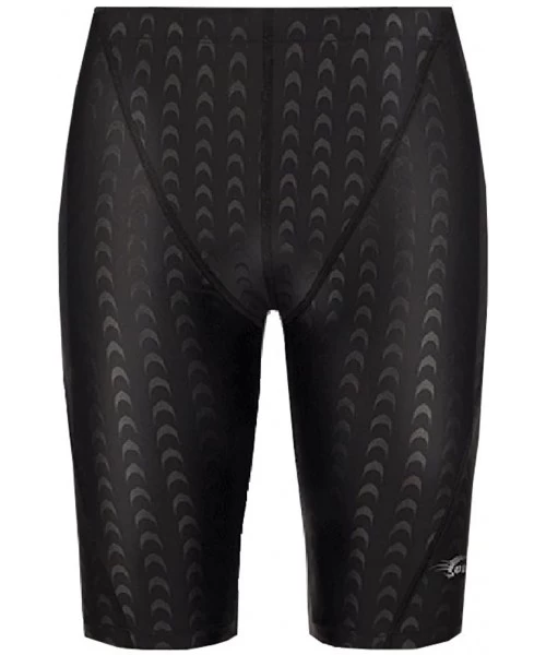 Racing Men's Compression Speed Short Solid Jammer - 1 Black - CH12EX2PJYT