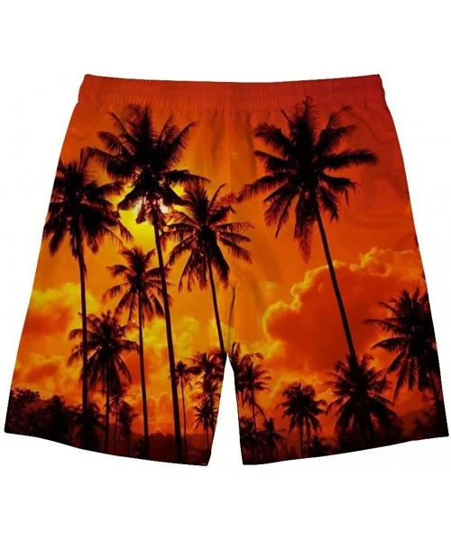 Board Shorts Mens Quick Dry Novelty Print Swim Trunks Board Shorts Swimsuit Bathing Suits with Mesh Lining and Side Pockets -...