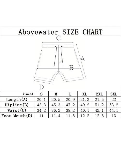 Board Shorts Men's Swim Trunks Quick Dry Board Beachwear Shorts 4-Way Stretch Summer Swimming Suit Cool Sport Surfing Wear - ...