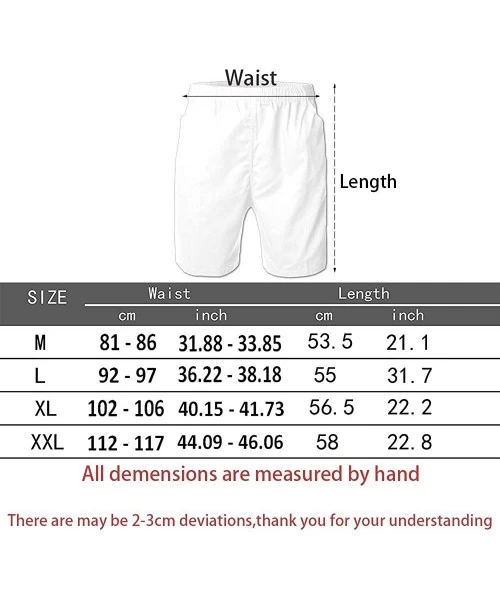 Board Shorts Funny Clown Photos Mens Slim Fit Quick Dry Short Swim Trunks Golf Short - C718QR9YIOX