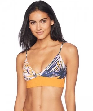 Tops Women's Sun Bass Samba Bralette Bikini Top Swimsuit - Sun Bass Samba Multi - CG18EL7I685