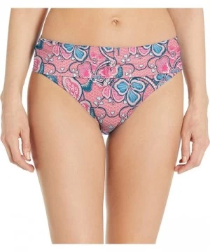 Bottoms Women's Aloha Banded Bikini Bottom Swimsuit - Love Bug - CX18723YNZ7