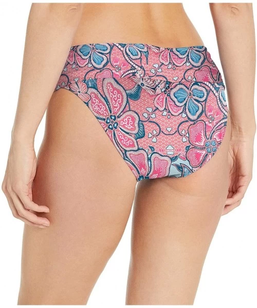 Bottoms Women's Aloha Banded Bikini Bottom Swimsuit - Love Bug - CX18723YNZ7