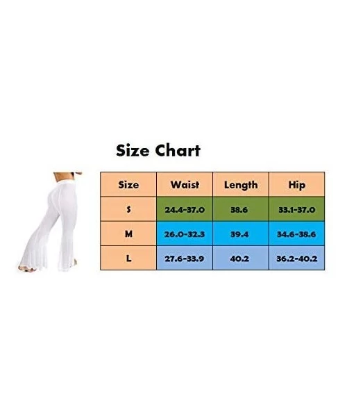 Cover-Ups Women's Perspective Sheer Mesh Pants Swimsuit Bikini Bottom Cover ups Pants - White(flare) - C318US3WG02