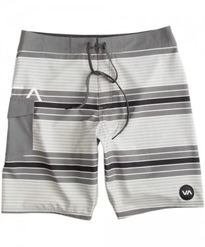 Board Shorts Men's Uncivil Stripe Trunk - Multi Color - CC18U8XTDHA