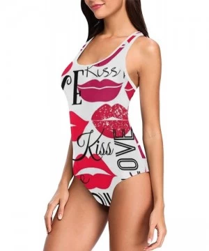 One-Pieces Unique Custom One Piece Swimsuit Swimwear Bathing Suit for Women Juniors (XS-3XL) - Multi 11 - CX18EQOECLQ