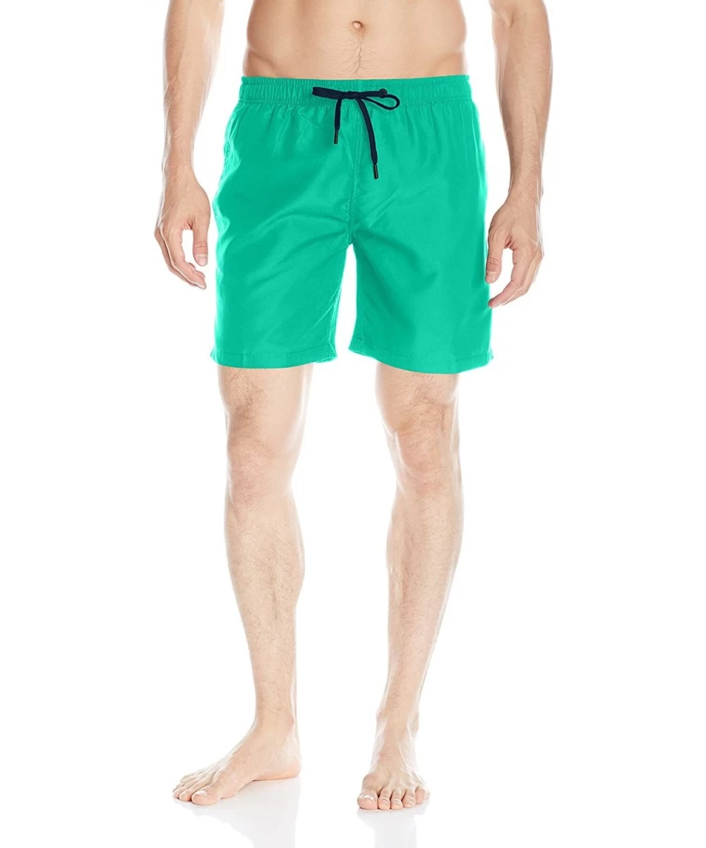 Trunks Men's Loose Shorts - Peacock Green - CP12D6ALAPT