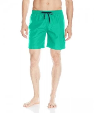 Trunks Men's Loose Shorts - Peacock Green - CP12D6ALAPT