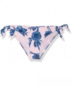 Tankinis Women's Sash Tie Side Med Bikini Bottom Swimwear - Haven Floral Print - C71969G2TMO