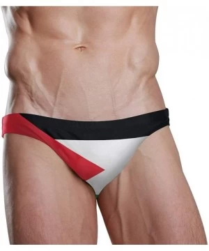 Briefs Men's Swim Briefs Swimwear Sexy Bikini Swimsuit - Design 14 - CB19CS3RHYT